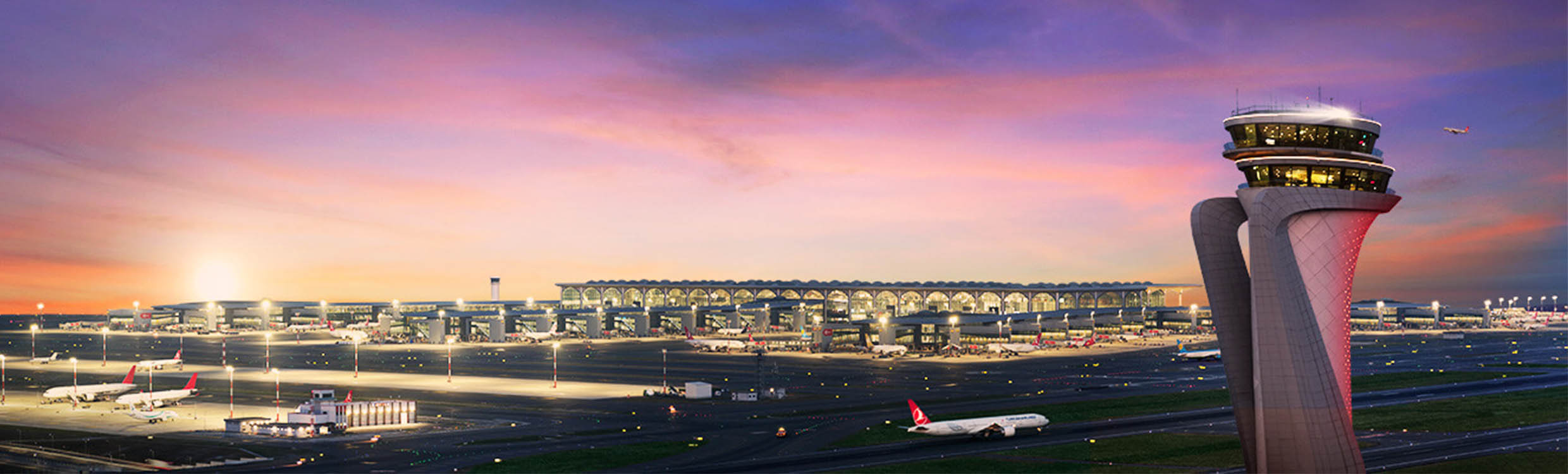 Istanbul airport construction monitoring - Leica Geosystems